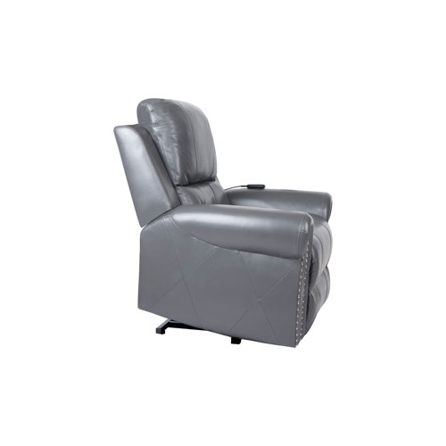 Red Barrel Studio® Ritage Power Lift Recliner Chair, Air Leather